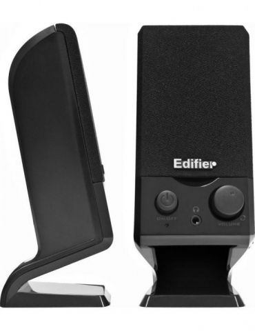 Boxe edifier 2.0 rms:   1.2w (2 x 0.6w) control volum usb power black  m1250 674667001001  (include tv 0.8lei) Edifier - 1 - Tik.ro