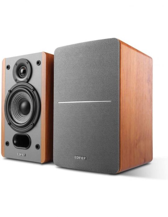 Boxe edifier 2.0 pasive rated rms:  5w-20w tweeter de 0.75 bass de 4 frecventa de raspuns 55hz-20khz impedanta 6ohm punct diviza