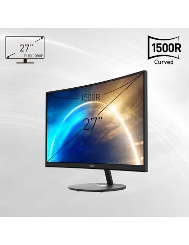 MSI Pro MP271CA monitoare LCD 68,6 cm (27") 1920 x 1080 Pixel Full HD LED Negru