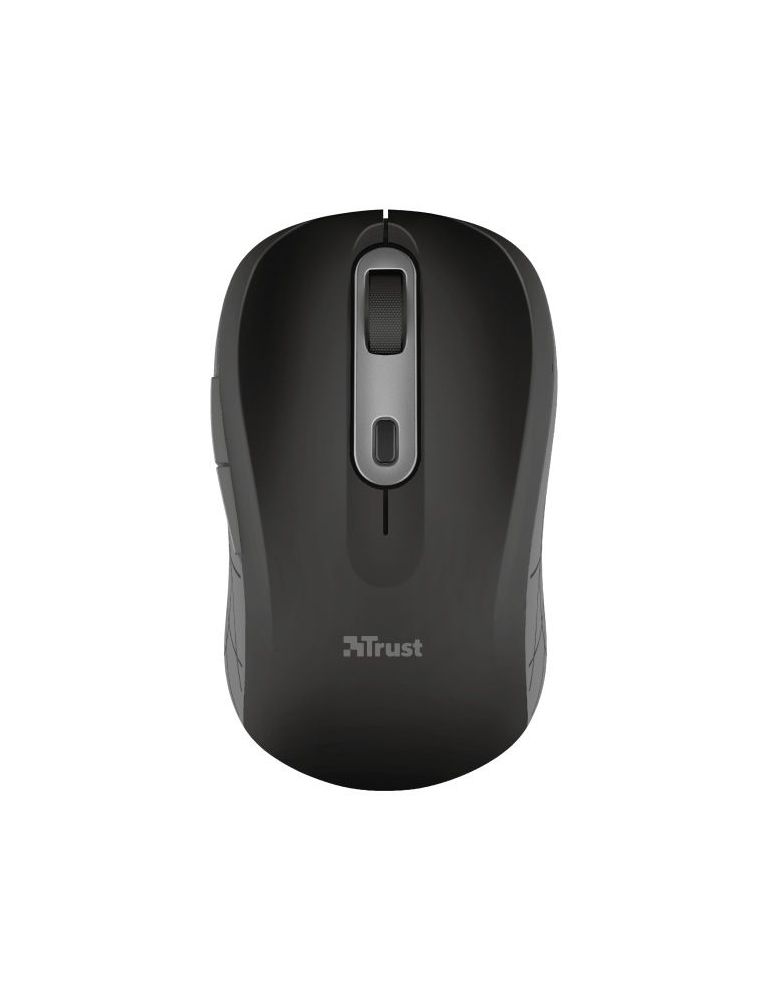 Mouse trust duco dual pc sau nb wireless 2.4ghz optic 1600 dpi butoane/scroll 6/1 buton selectare viteza negru tr-23613 (include