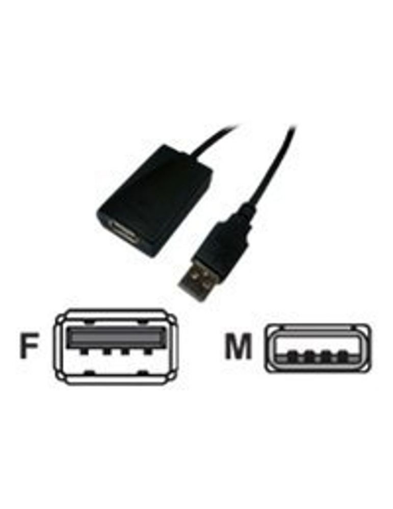 Storage & Data Transfer Cables LogiLink USB extension cable - USB to USB - 5 m