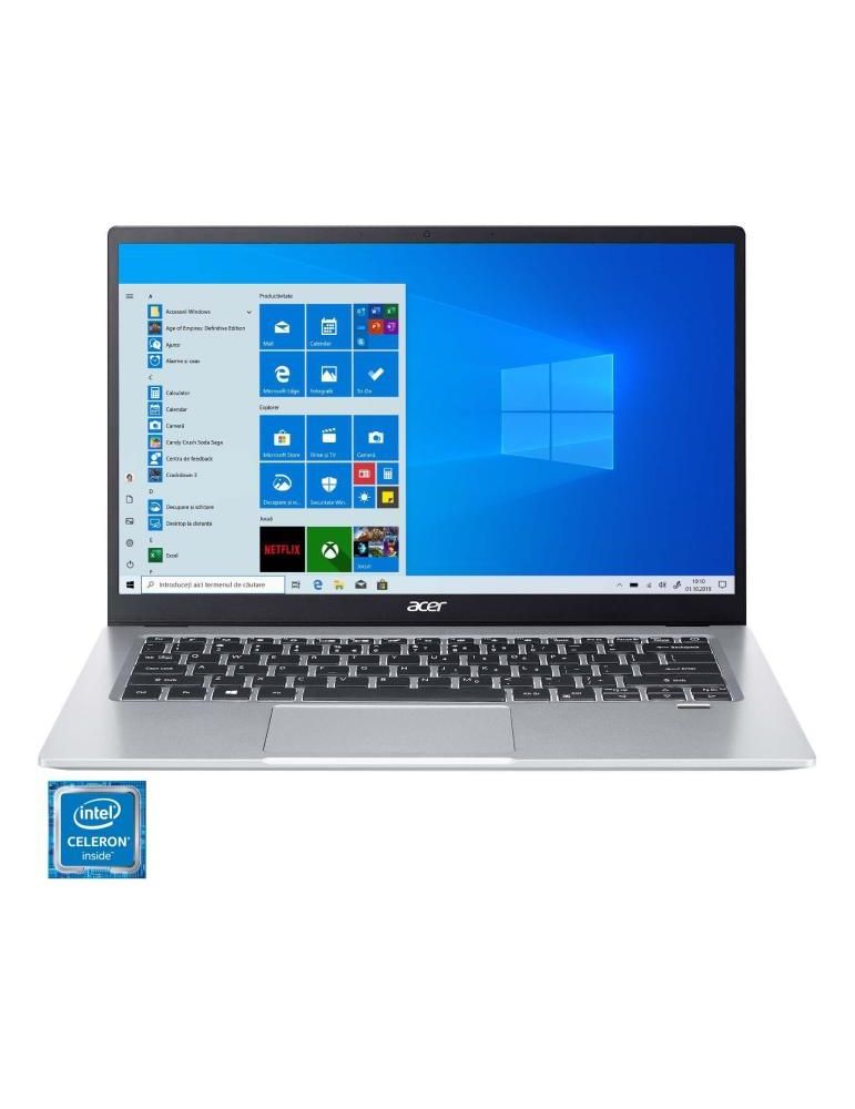 Nb sf114-33 cmd-n4120 14/4/256gb w10 nx.hysex.005 acer nx.hysex.005 (include tv 3.25lei)