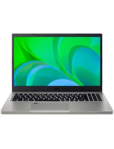 Laptop Acer Aspire Vero AV15-51, Intel Core I5-1155G7, 15.6inch, RAM 8GB, SSD 512GB, Intel Iris Xe Graphics, Win 11 Home,Silver 