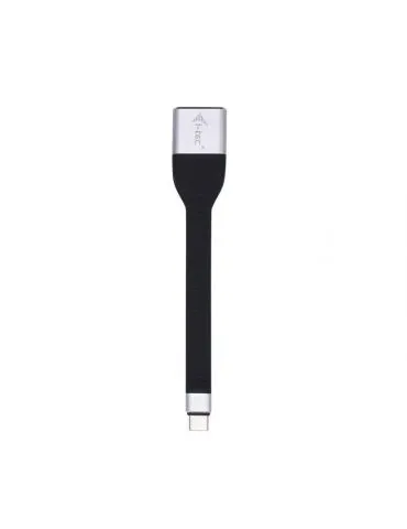 i-tec C31FLATDP60HZ adaptor pentru cabluri video 0,11 m USB tip-C DisplayPort Negru