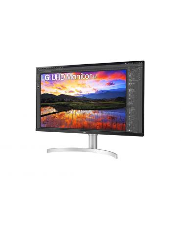 LG 32UN650P-W monitoare LCD 81,3 cm (32") 3840 x 2160 Pixel 4K Ultra HD Alb