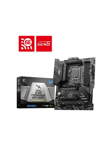 MSI MAG B760 TOMAHAWK WIFI DDR4 plăci de bază Intel B760 LGA 1700 ATX - Tik.ro