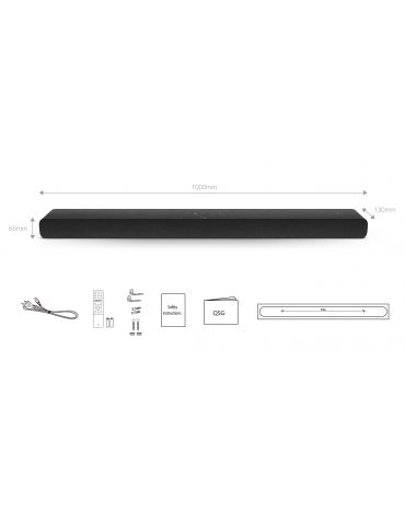 TCL 8 Series TS8132 sisteme de difuzoare tip bară de sunet Negru 3.1.2 canale 350 W