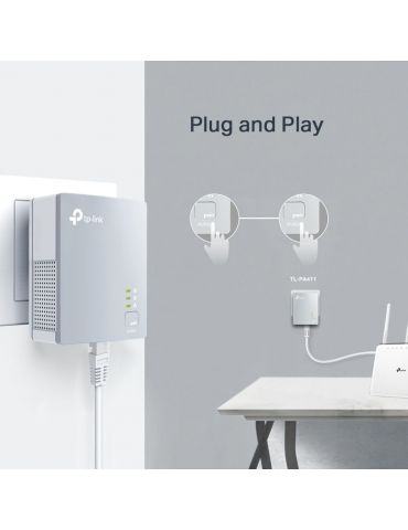 TP-Link PA411KIT 500 Mbit s Ethernet LAN Alb 2 buc.