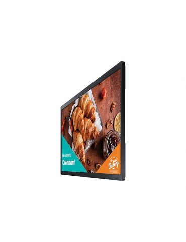 Samsung LH24QBCTBGCXEN Afișaj Semne Panou informare digital de perete 60,5 cm (23.8") LED Wi-Fi 250 cd m² Full HD Negru Ecran