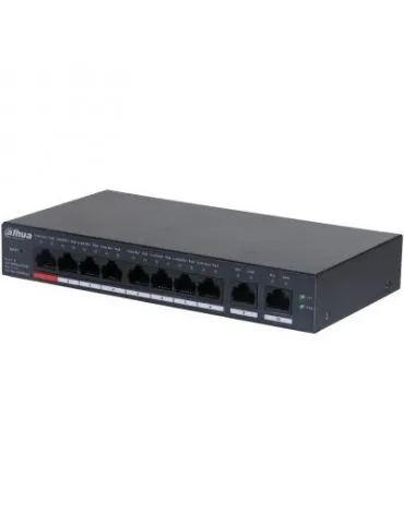 Dahua Technology DH-CS4010-8ET-110 switch-uri Gestionate L2 Fast Ethernet (10 100) Power over Ethernet (PoE) Suport Negru - Tik.ro