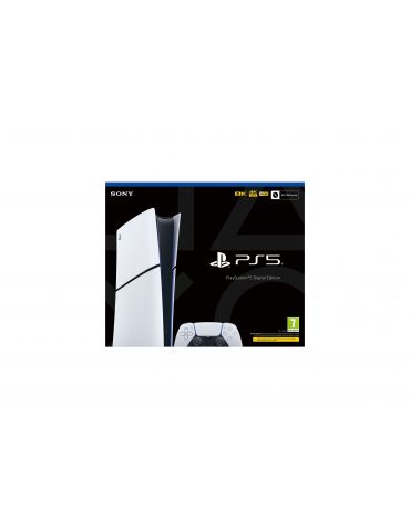 Sony PlayStation 5 Slim Digital 1,02 TB Wi-Fi Negru, Alb