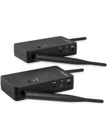 StarTech.com ST121WHDLR repetoare audio video Emițător & receiver AV Negru