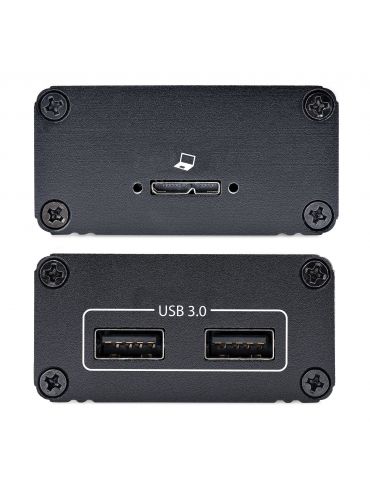 StarTech.com F35023-USB-EXTENDER dispozitiv de tip extender video Consolă emițător & receptor 5000 Mbit s