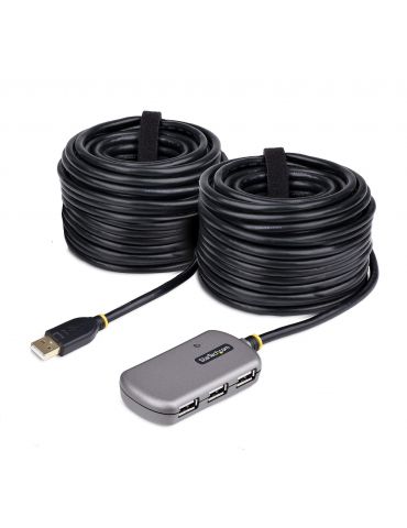 StarTech.com U02442-USB-EXTENDER dispozitiv de tip extender video Repetor consolă 480 Mbit s