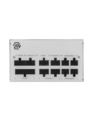 MSI MAG A850GL PCIE5 WHITE unități de alimentare cu curent 850 W 20+4 pin ATX ATX Alb