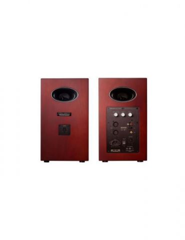 Boxe airpulse 2.0 rms: 130w (2 x 10w 2 x 55w) bluetooth telecomanda wireless 5.5 bass volum bass treble optical coaxial aux bala