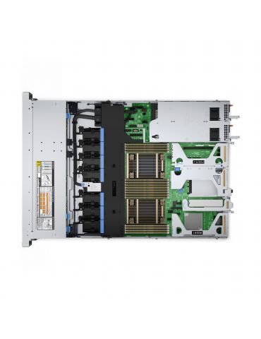 DELL PowerEdge R450 servere 480 Giga Bites Cabinet metalic (1U) Intel® Xeon® Silver 4309Y 2,8 GHz 16 Giga Bites DDR4-SDRAM 1100