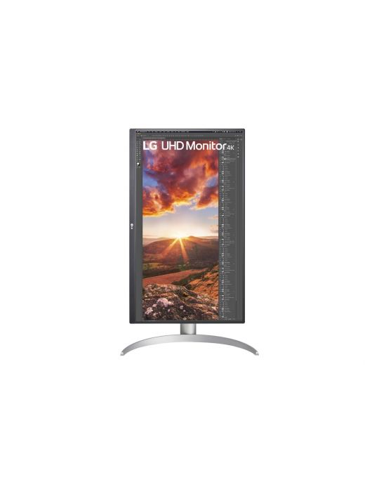 LG 27UP85NP-W monitoare LCD 68,6 cm (27") 3840 x 2160 Pixel 4K Ultra HD LED Alb