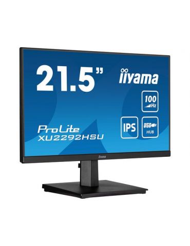 iiyama ProLite XU2292HSU-B6 monitoare LCD 54,6 cm (21.5") 1920 x 1080 Pixel Full HD LED Negru - Tik.ro