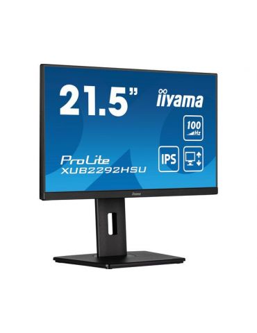 iiyama ProLite XUB2292HSU-B6 monitoare LCD 55,9 cm (22") 1920 x 1080 Pixel Full HD LED Negru - Tik.ro
