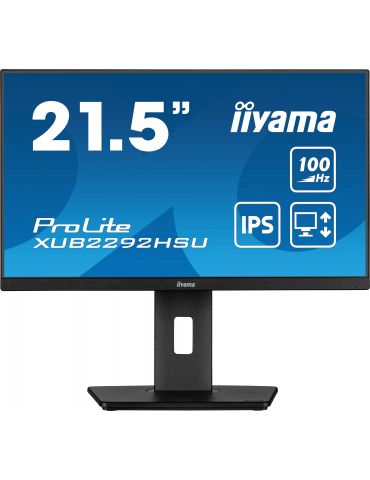 iiyama ProLite XUB2292HSU-B6 monitoare LCD 55,9 cm (22") 1920 x 1080 Pixel Full HD LED Negru