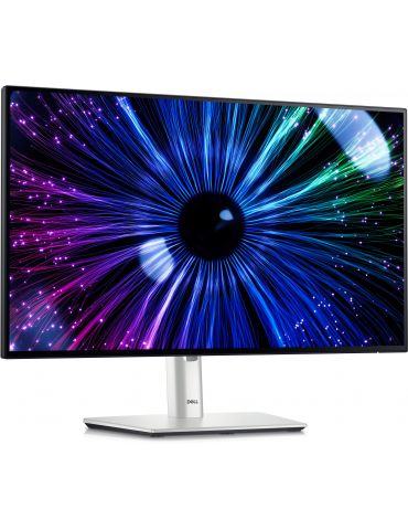 DELL UltraSharp U2424HE monitoare LCD 60,5 cm (23.8") 1920 x 1080 Pixel Full HD Negru, Argint