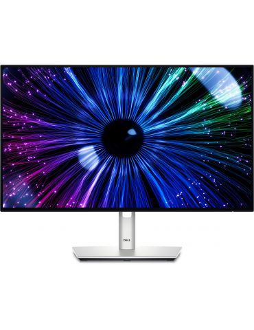 DELL UltraSharp U2424HE monitoare LCD 60,5 cm (23.8") 1920 x 1080 Pixel Full HD Negru, Argint