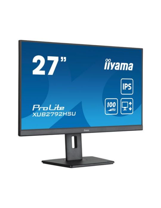 iiyama XUB2792HSU-B6 monitoare LCD 68,6 cm (27") 1920 x 1080 Pixel Full HD LED Negru