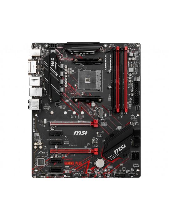 MSI B450 GAMING PLUS MAX plăci de bază AMD B450 Mufă AM4 ATX