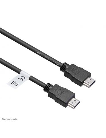 Neomounts HDMI6MM cablu HDMI 2 m HDMI Tip A (Standard) Negru