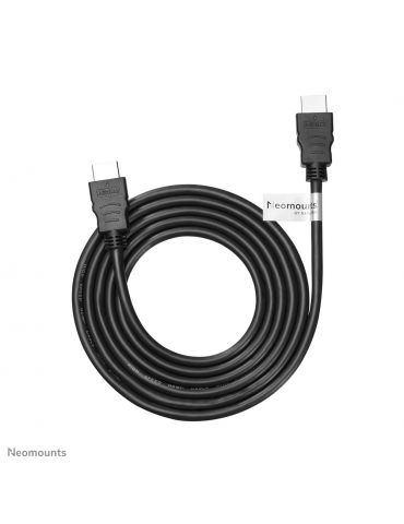 Neomounts HDMI6MM cablu HDMI 2 m HDMI Tip A (Standard) Negru