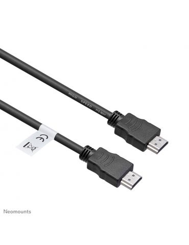 Neomounts HDMI35MM cablu HDMI 10 m HDMI Tip A (Standard) Negru
