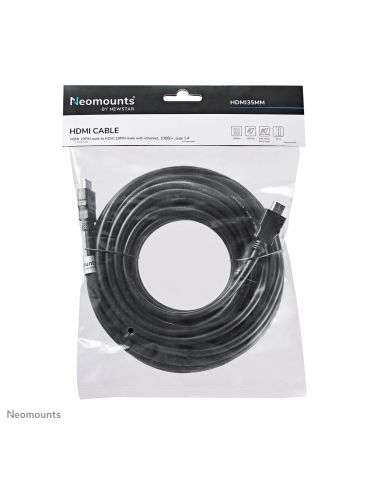 Neomounts HDMI35MM cablu HDMI 10 m HDMI Tip A (Standard) Negru