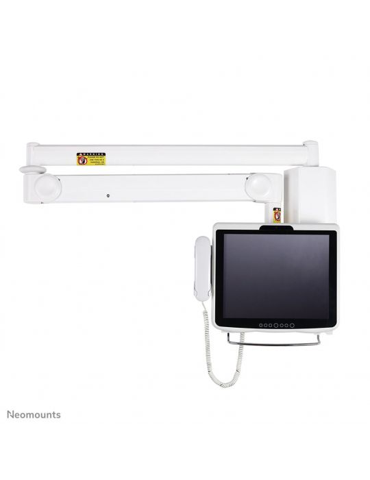 Neomounts FPMA-HAW100 sistem montare monitor stand 61 cm (24") Alb De perete