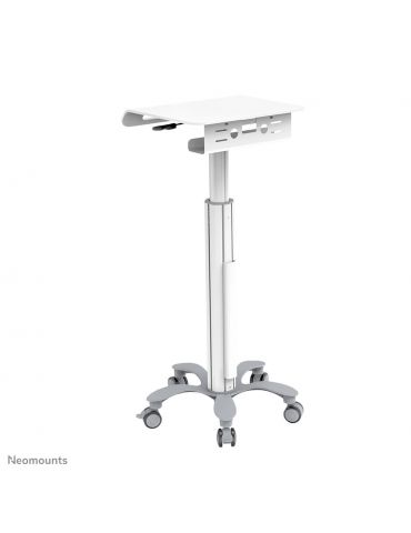 Neomounts MED-M050 cărucioare și standuri pentru multimedia Alb Laptop Raft pe roți multimedia