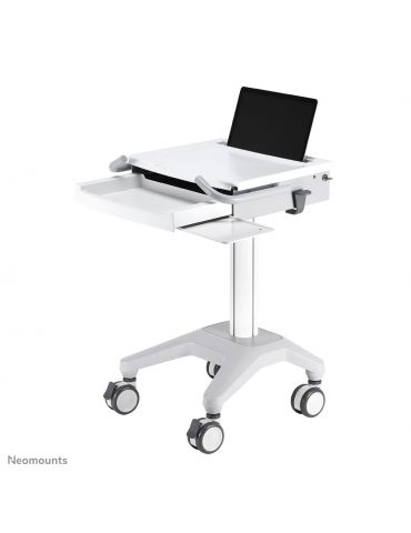 Neomounts MED-M200 cărucioare și standuri pentru multimedia Alb Laptop Raft pe roți multimedia