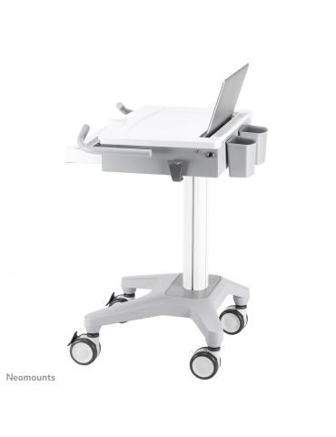 Neomounts MED-M200 cărucioare și standuri pentru multimedia Alb Laptop Raft pe roți multimedia