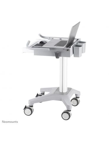 Neomounts MED-M200 cărucioare și standuri pentru multimedia Alb Laptop Raft pe roți multimedia