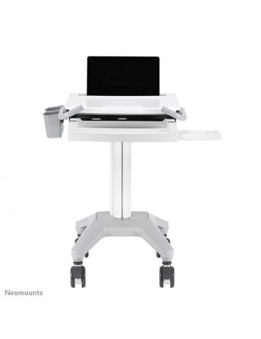 Neomounts MED-M200 cărucioare și standuri pentru multimedia Alb Laptop Raft pe roți multimedia