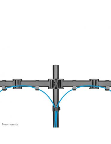 Neomounts NM-D135DBLACK sistem montare monitor stand 68,6 cm (27") Negru Birou