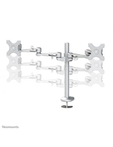 Neomounts FPMA-D935DG sistem montare monitor stand 68,6 cm (27") Argint Birou