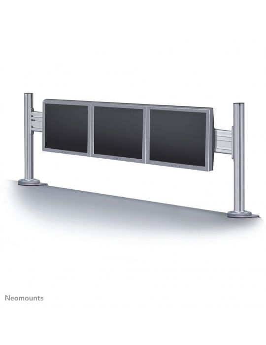 Neomounts FPMA-DTB100 sistem montare monitor stand 61 cm (24") Argint Birou