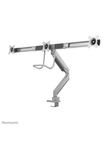 Neomounts NM-D775DX3SILVER sistem montare monitor stand 68,6 cm (27") Argint Birou