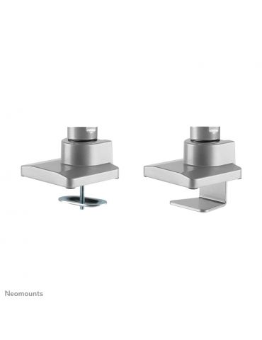 Neomounts NM-D775DXSILVER sistem montare monitor stand 81,3 cm (32") Argint Birou