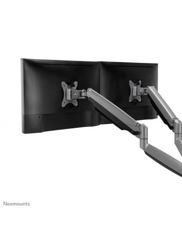 Neomounts NM-D750DSILVER sistem montare monitor stand 81,3 cm (32") Argint Birou