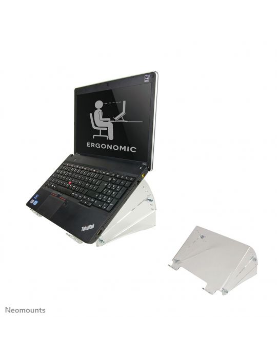 Neomounts NSNOTEBOOK300 suport laptop Transparente 55,9 cm (22")