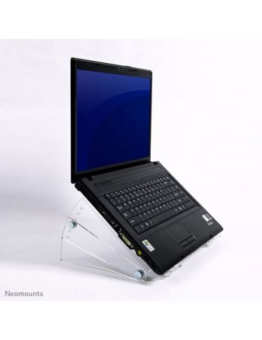 Neomounts NSNOTEBOOK300 suport laptop Transparente 55,9 cm (22")