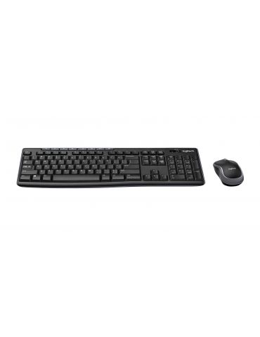 Logitech MK270 tastaturi Mouse inclus RF fără fir Germană Negru