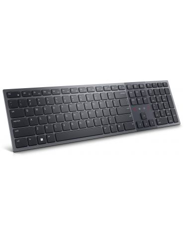 DELL KB900 tastaturi RF Wireless + Bluetooth QWERTY Engleză Regatul Unit Grafit - Tik.ro