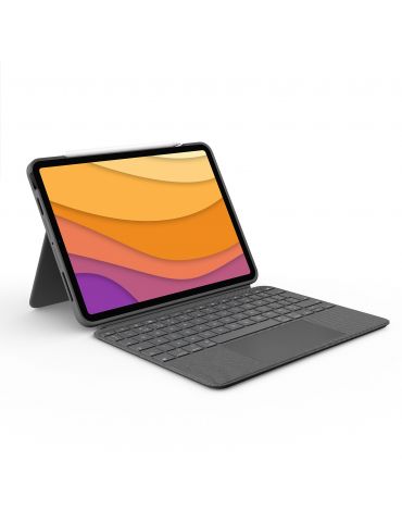 Logitech Combo Touch Gri Smart Connector QWERTZ Germană - Tik.ro